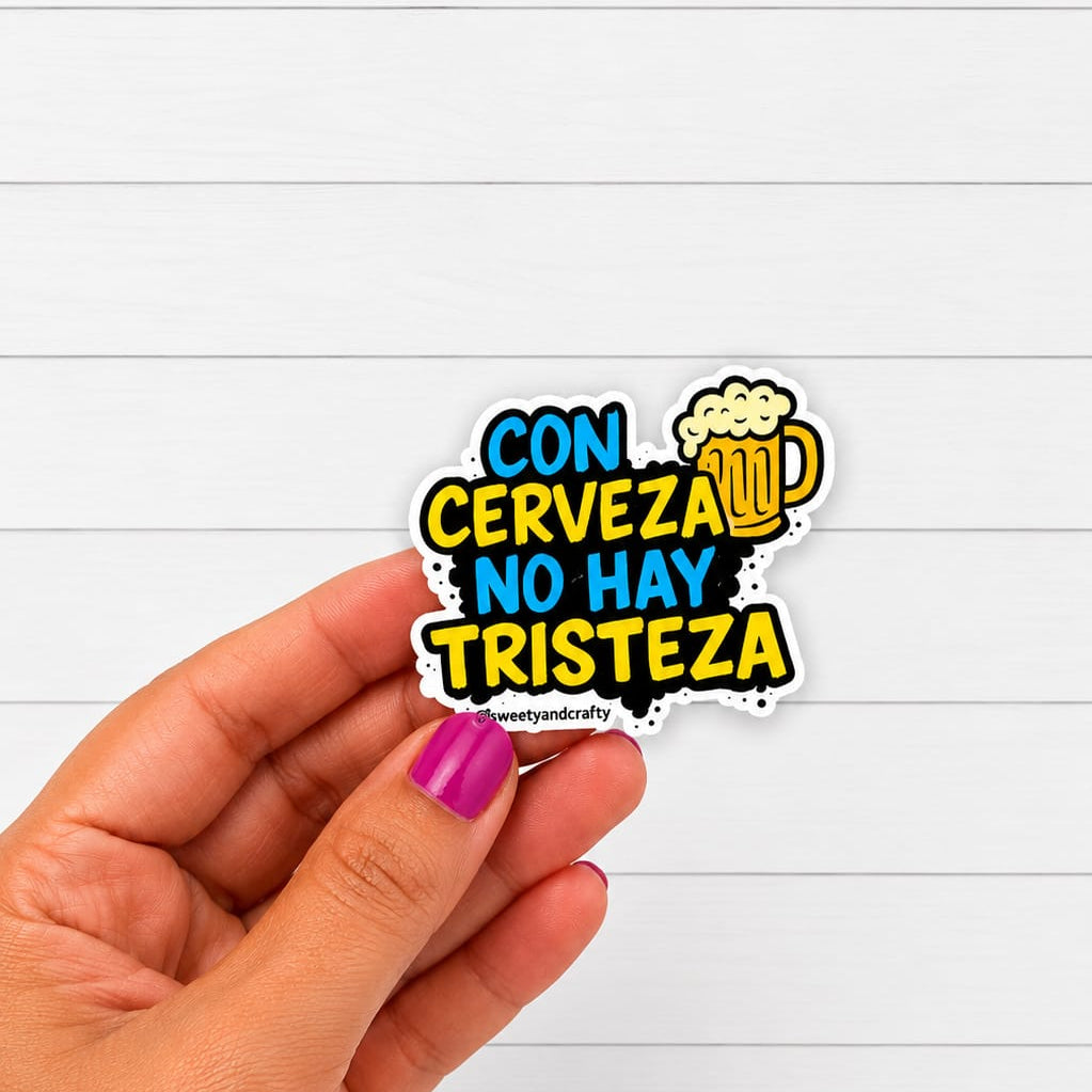 Con cerveza no hay tristeza