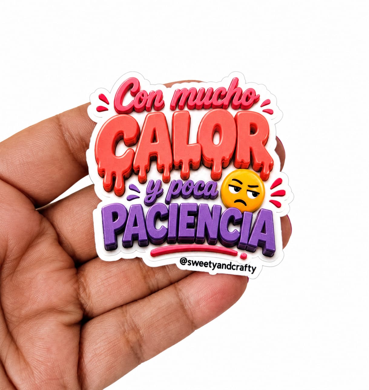 Con calor y poca paciencia